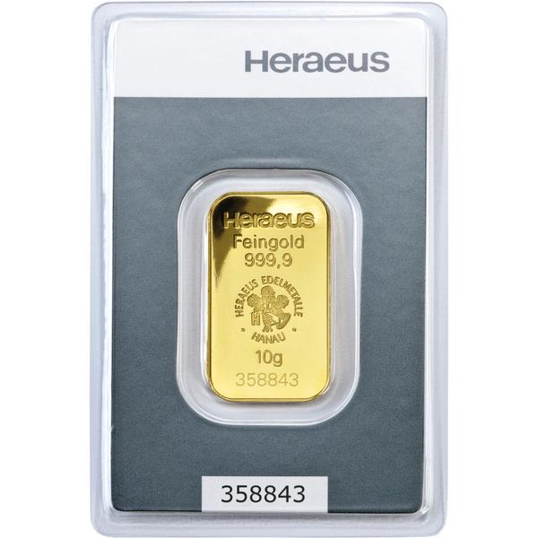 10g Gold Bar – 24ct Fine Gold (Carded)