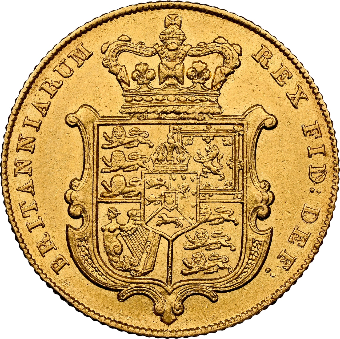 George IV 1826 Bare Head Full Sovereign