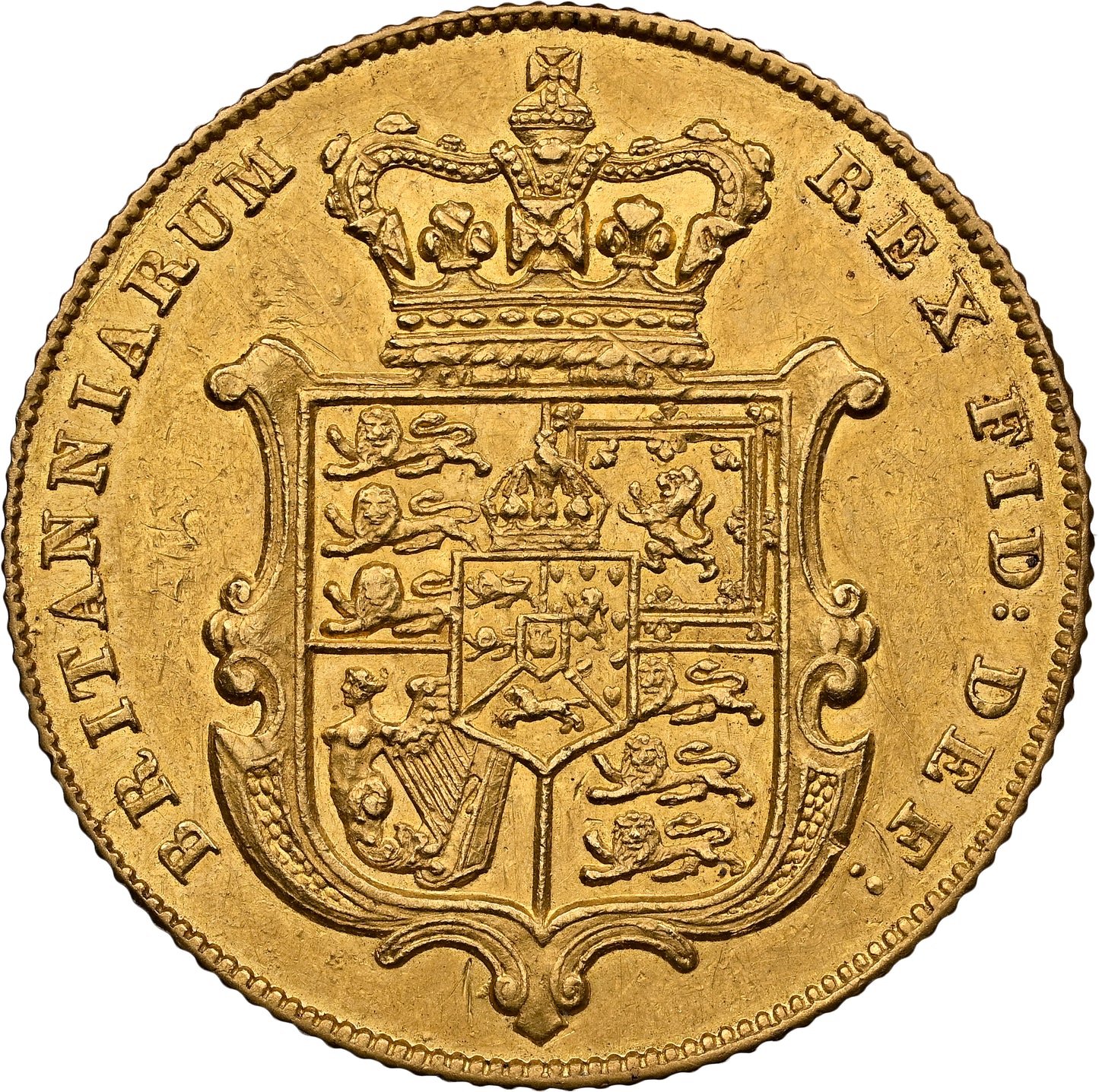 George IV 1830 Bare Head Full Sovereign