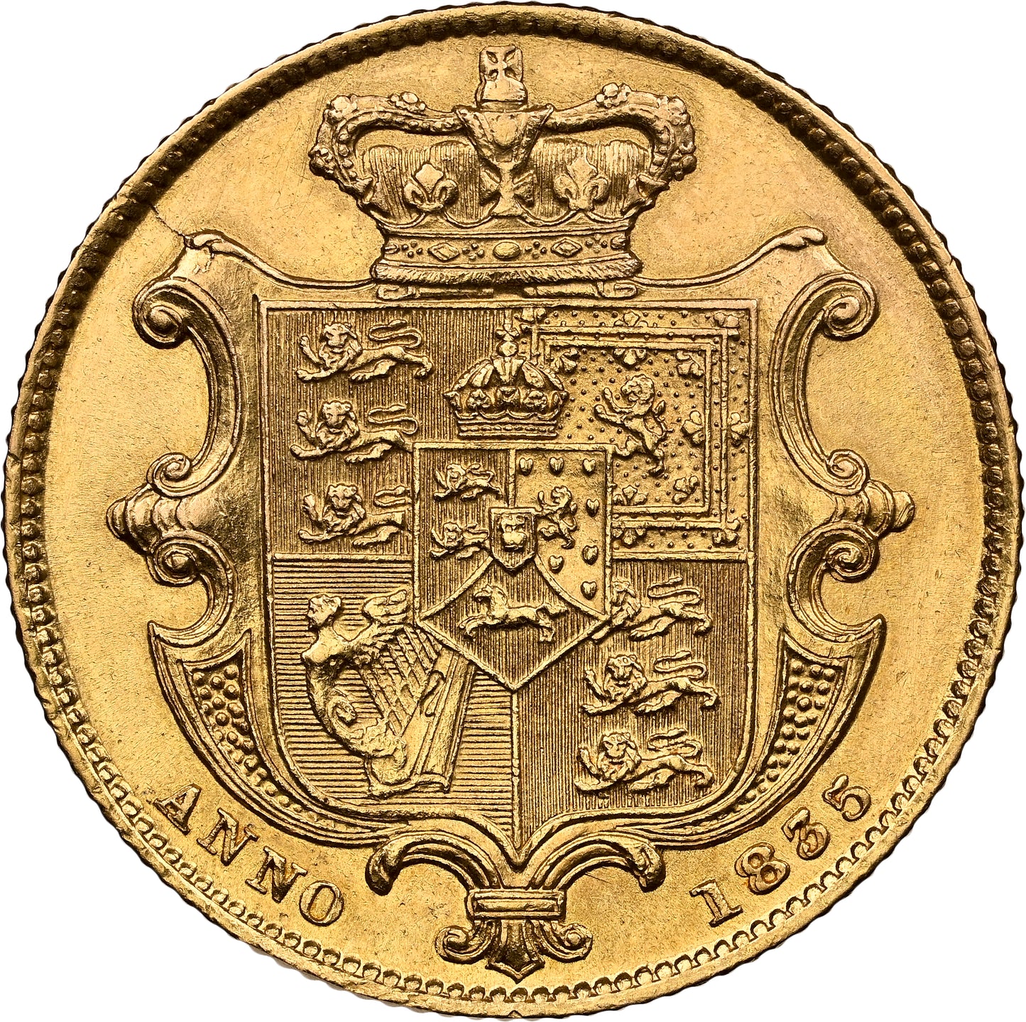 William IIII 1835 Full Sovereign