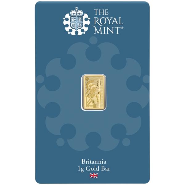 1g Gold Bar – 24ct Fine Gold (Carded)