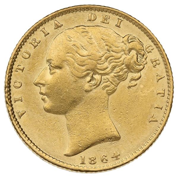 Victorian Shield Back Full Sovereign