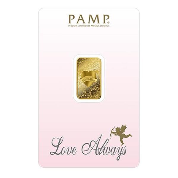 Love Always - 5g .999 Pure Gold Bar (Love Always Limited Edition)