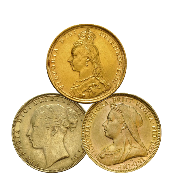 Victoria 3 Coin Sovereign Bundle