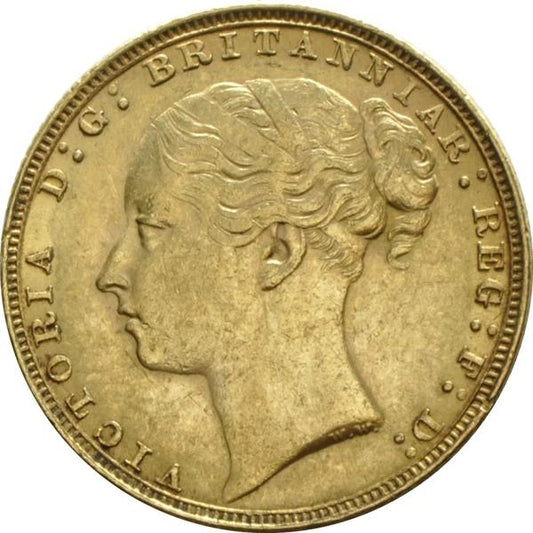 Victoria Young Head Full Sovereign