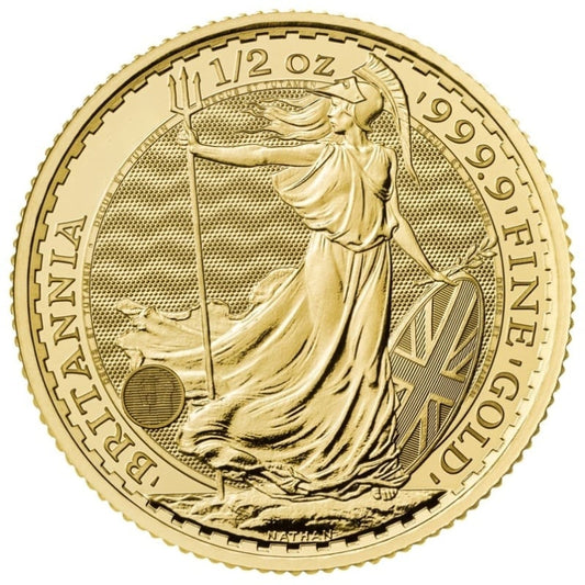1/2 Gold Britannia Coin 24ct