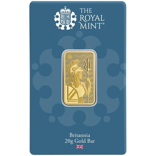 20g Gold Bar – 24ct Fine Gold (Carded)