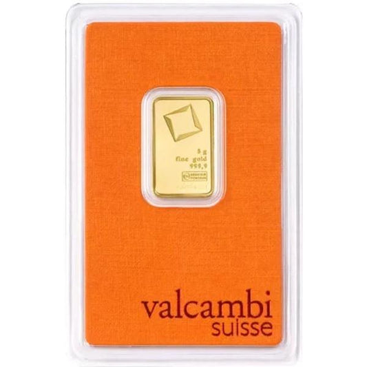 5g Gold Bar – 24ct Fine Gold (Carded)