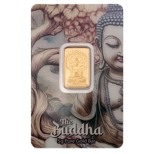 The Buddha – 5g .999 Pure Gold Bar (Peace & Enlightenment Edition)