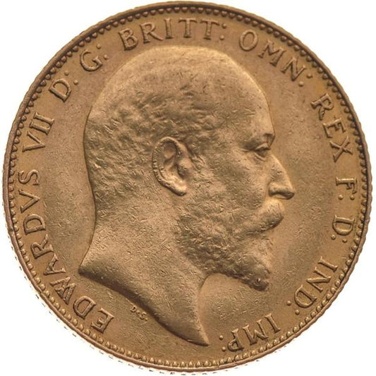 Edward VII Full Sovereign