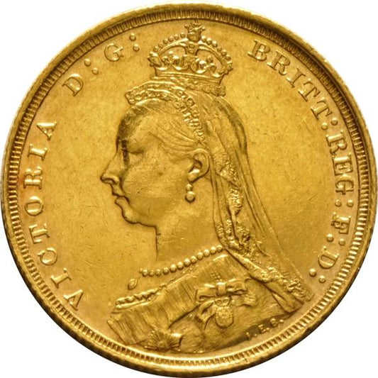 Victoria Jubilee Head Full Sovereign