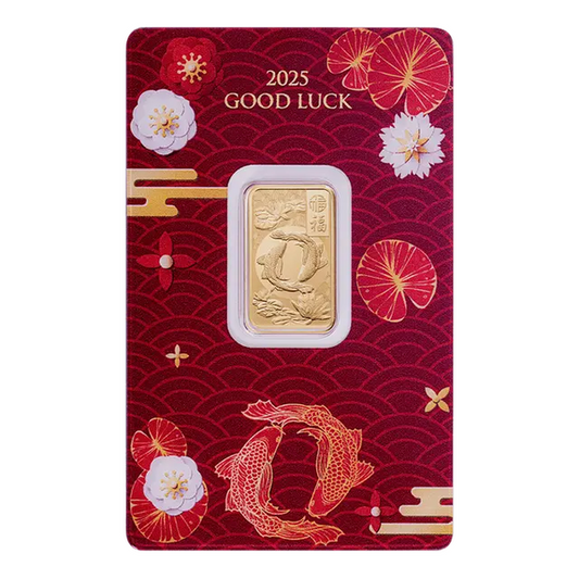 Koi – 5g .999 Pure Gold Bar (Symbol of Strength & Prosperity Edition)