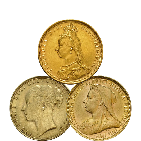 Victoria 3 Coin Sovereign Bundle